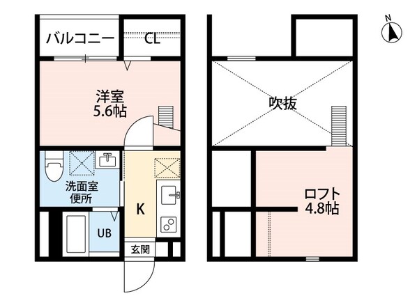 鶴里駅 徒歩9分 1階の物件間取画像